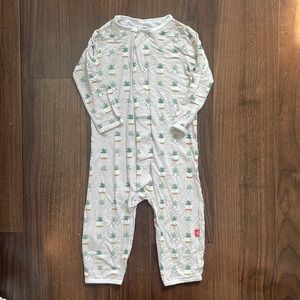 Magnetic Me Footie 6-9 Month - Succulent